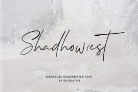 Shadhowiest Font