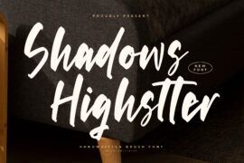 Shadows Highstter DEMO VERSION Font Family
