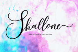 Shallone Script Font