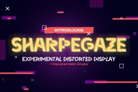 Sharpegaze Font