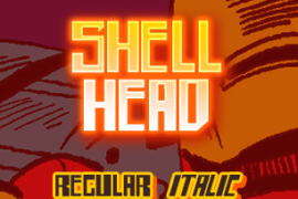 shellhead 2 Font Family