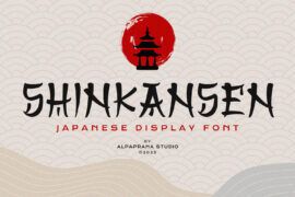 Shinkansen Font