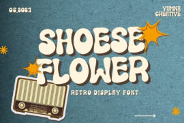 Shoese Flower Font