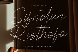 Sifnatur Risthofa DEMO VERSION Font Family