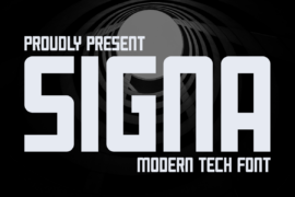 SIGNA Font