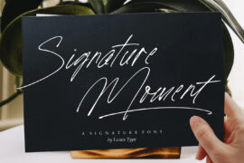 Signature Moment Font