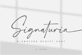 Signaturia Font