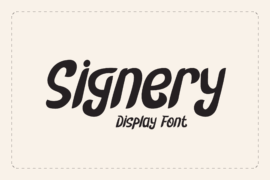 Signery Font