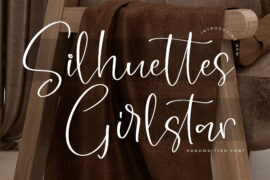 Silhuettes Girlstar DEMO VERSIO Font Family