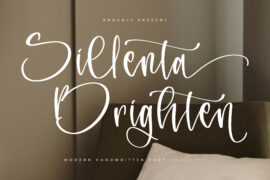Sillenta Brighten DEMO VERSION Font Family