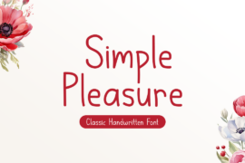 Simple Pleasure Font