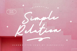 Simple Relation Font