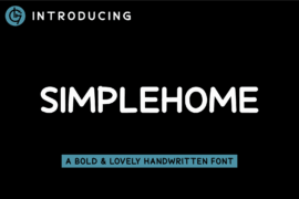 Simplehome Font