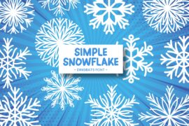 SimpleSnowflake Font