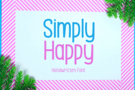 Simply Happy Font