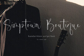 Simptown Boutique Font