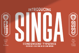 Singa Font