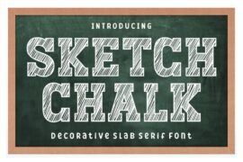 Sketch Chalk Font