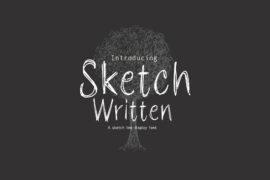 Sketch Written -demo Font