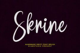 Skrine Font