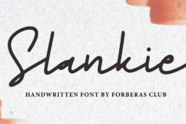 Slankie Font