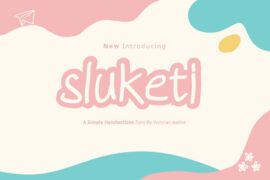 Sluketi Font