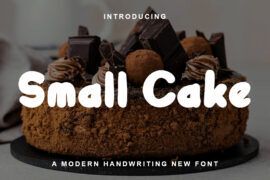 Small Cake Font