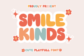 SMILE KINDS Font