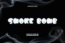 Smoke Bomb Demo Font