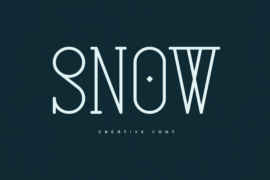 Snow Font