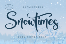 Snowtimes Font Family