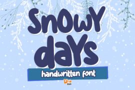 Snowy Days Font
