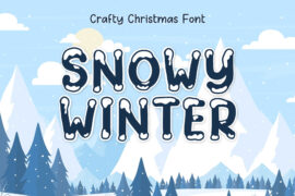 Snowy Winter Font