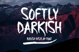 Softly Darkish Font