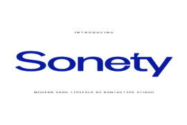 Sonety Font