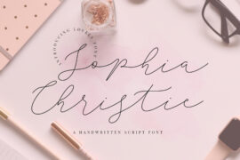 Sophia Christie Font