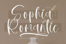 Sophia Romantic DEMO VERSION Font Family