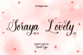 Soraya Lovely Demo Font