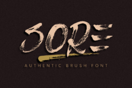 Sore Font