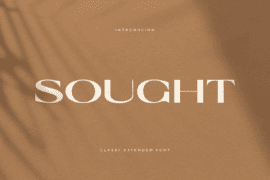 Sought Font