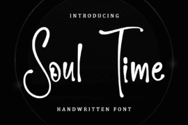 Soul Time – Personal Use Font