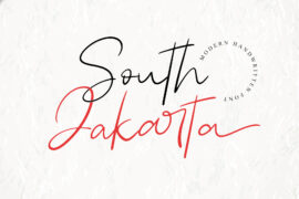 South Jakarta – Personal Use Font