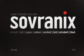 Sovranix Font Family