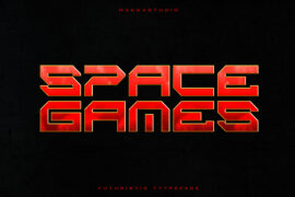 Space Games Font