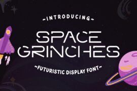 Space Grinches Font
