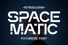 Space Matic Font