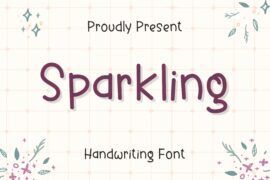 Sparkling Font