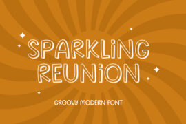 SparklingReunion Font