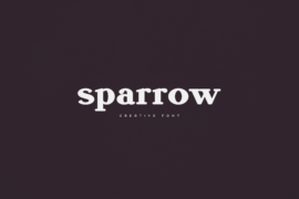Sparrow Font