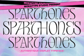 SPARTHONES Font